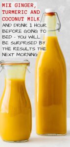 Mix Ginger, Turmeric and Coconut Milk And Drink 1 Hour Before Going To Bed – You Will Be Surprised By The Results The Next Morning!