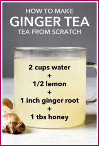 Ginger Tea: Health Benefits and Fresh Ginger Tea Recipe